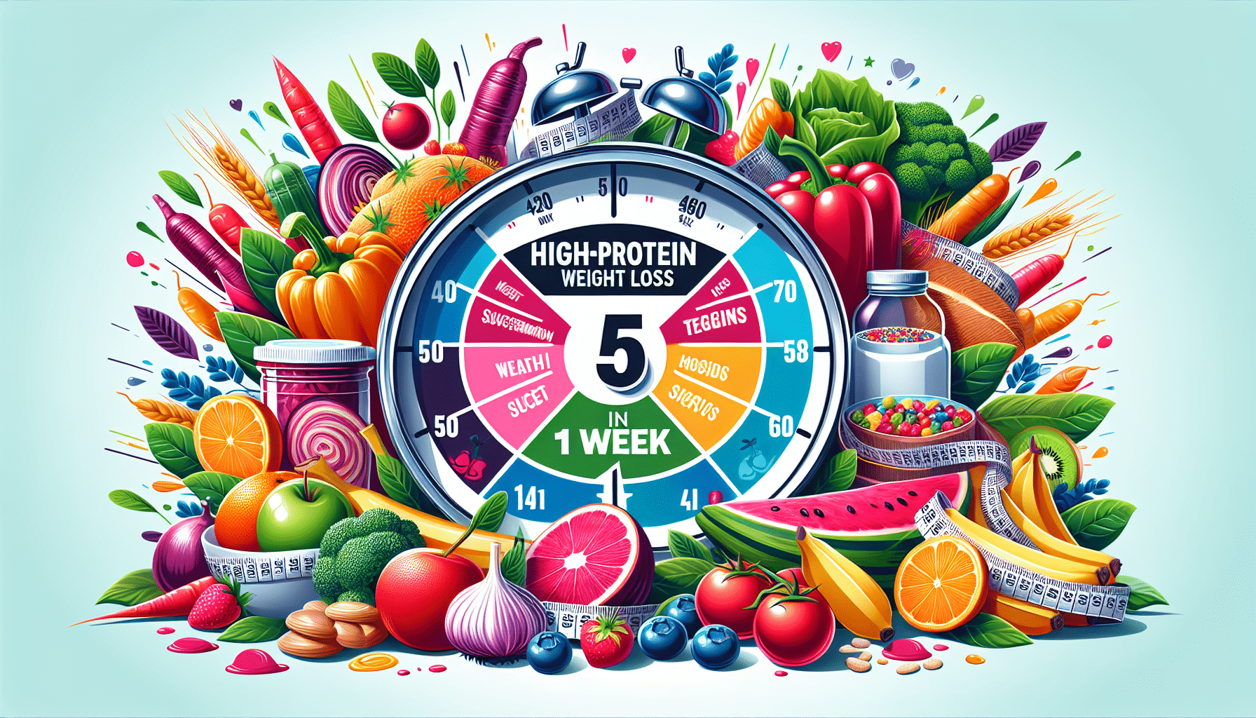 régime protéiné 5 kg en 1 semaine menu