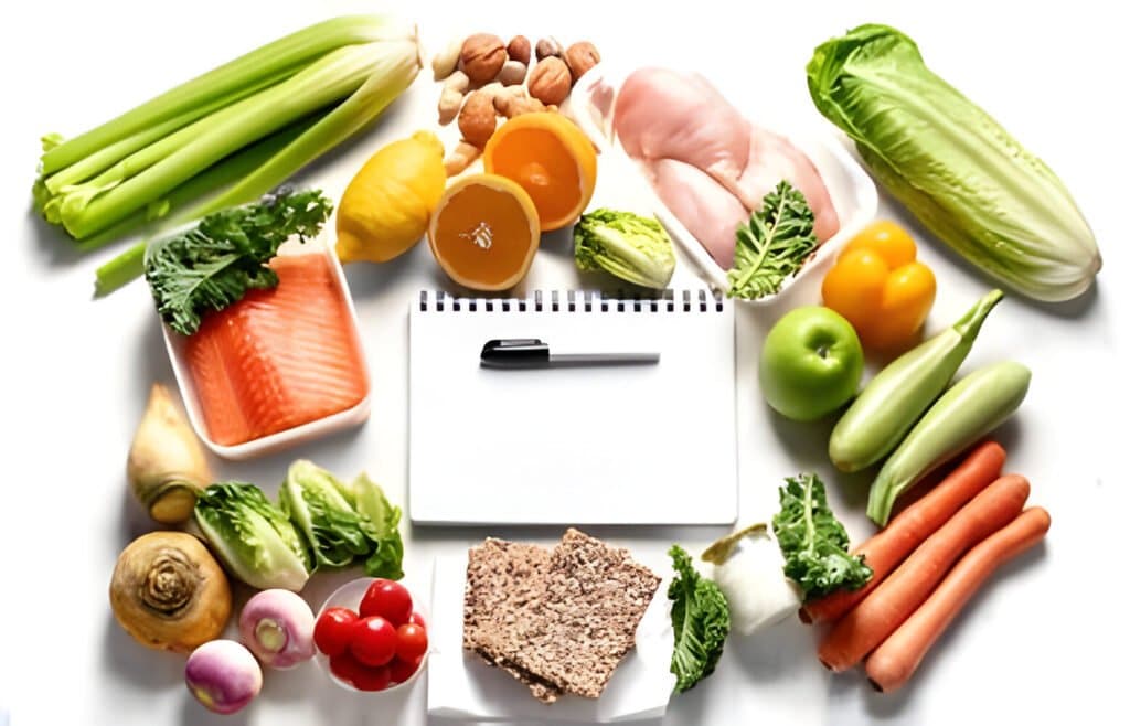 Rééquilibrage alimentaire menu