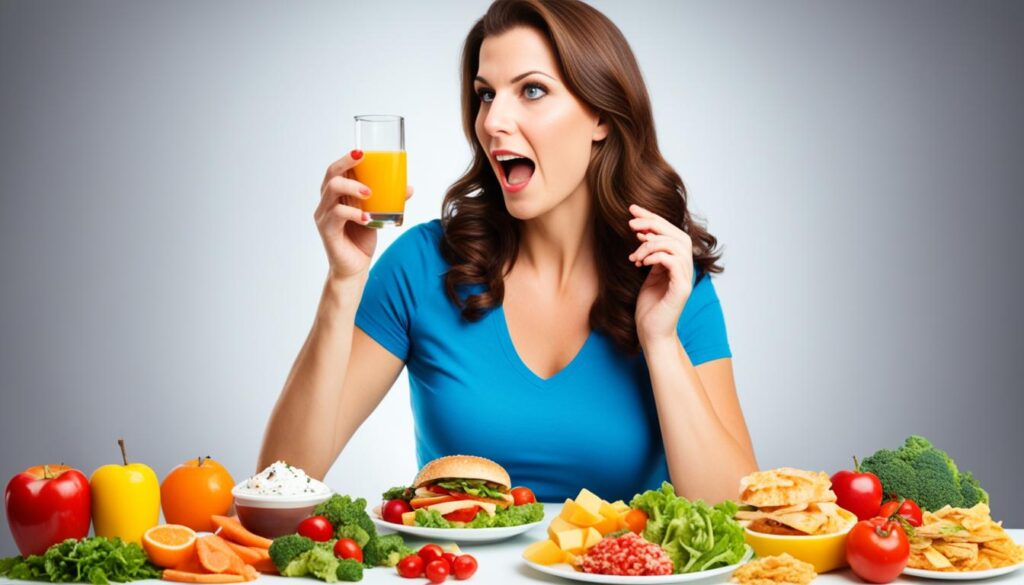 Rééquilibrage alimentaire menu