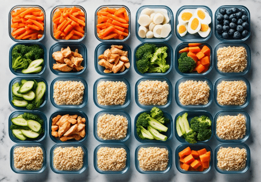 plan de repas type du régime militaire