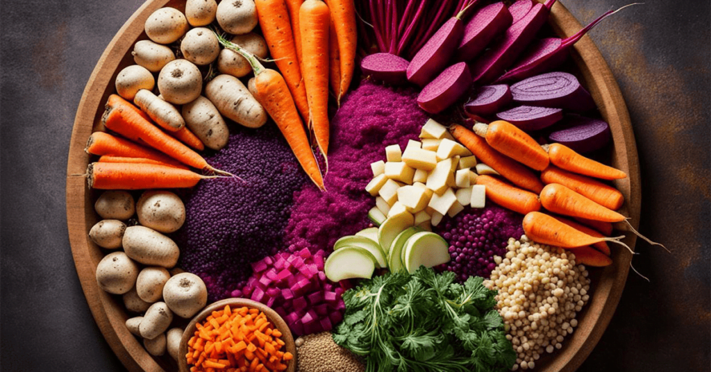 Bienfaits nutritionnels des légumes racines et du millet