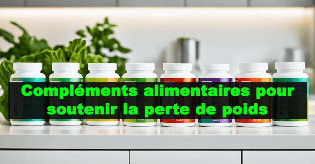 Compléments alimentaires pour soutenir la perte de poids
