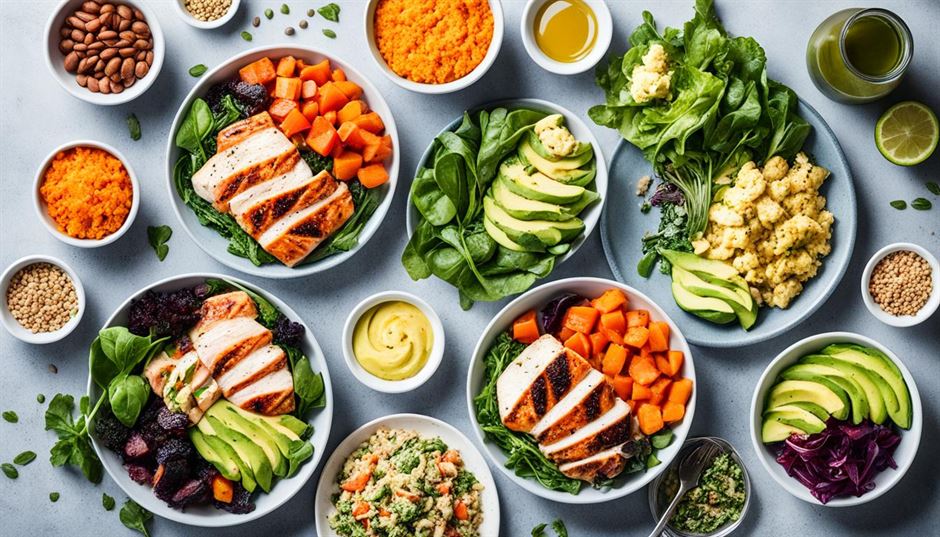 Exemple de menu low carb pour la semaine