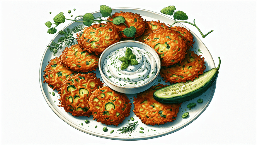 L'art de la courgette en entrée