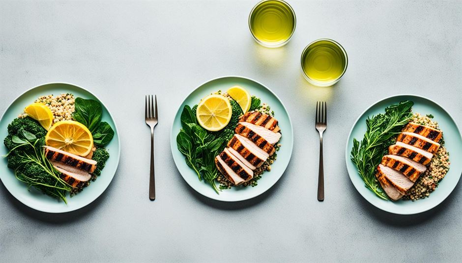 Menu type pour les 3 jours de détox