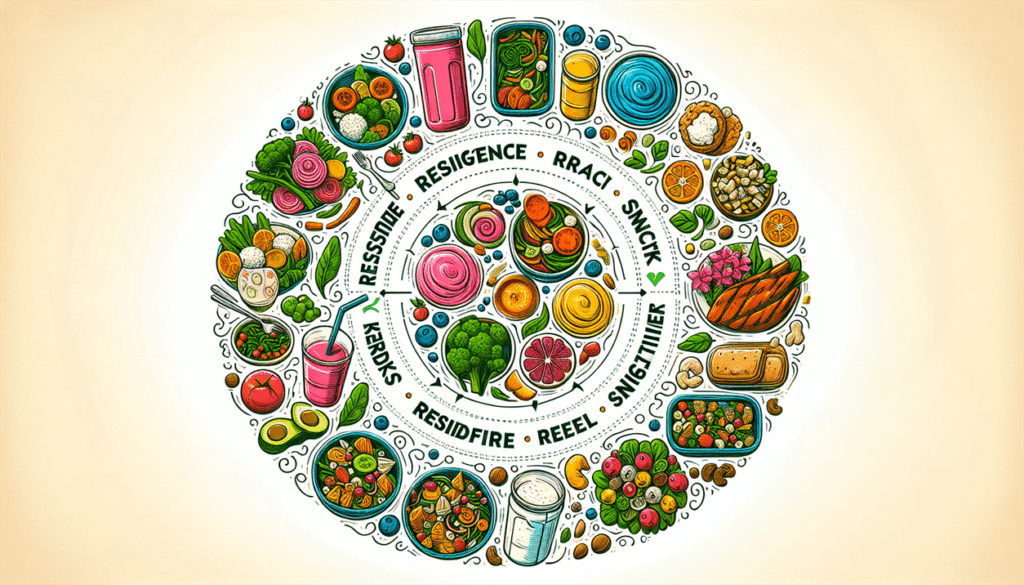 Menus types pour un régime sans résidu