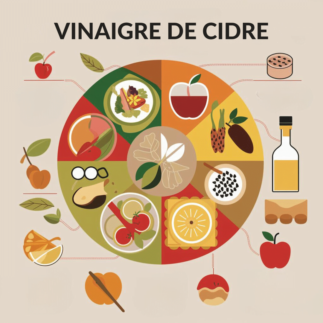 Profil nutritionnel du vinaigre de cidre