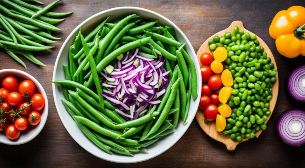 salade haricots verts