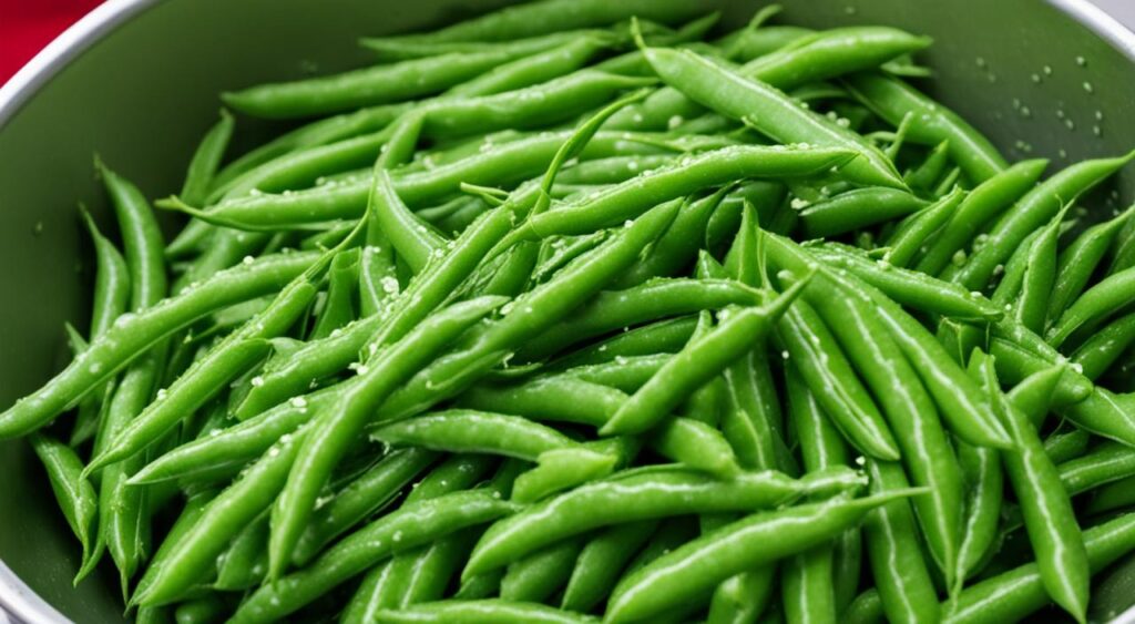 Préparation des Haricots Verts