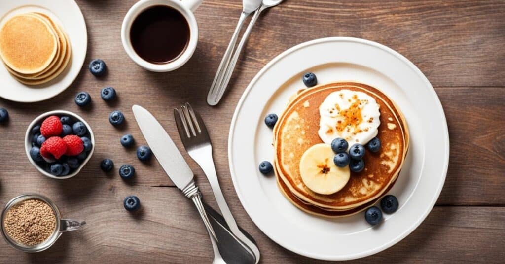 Timing pancakes protéinés