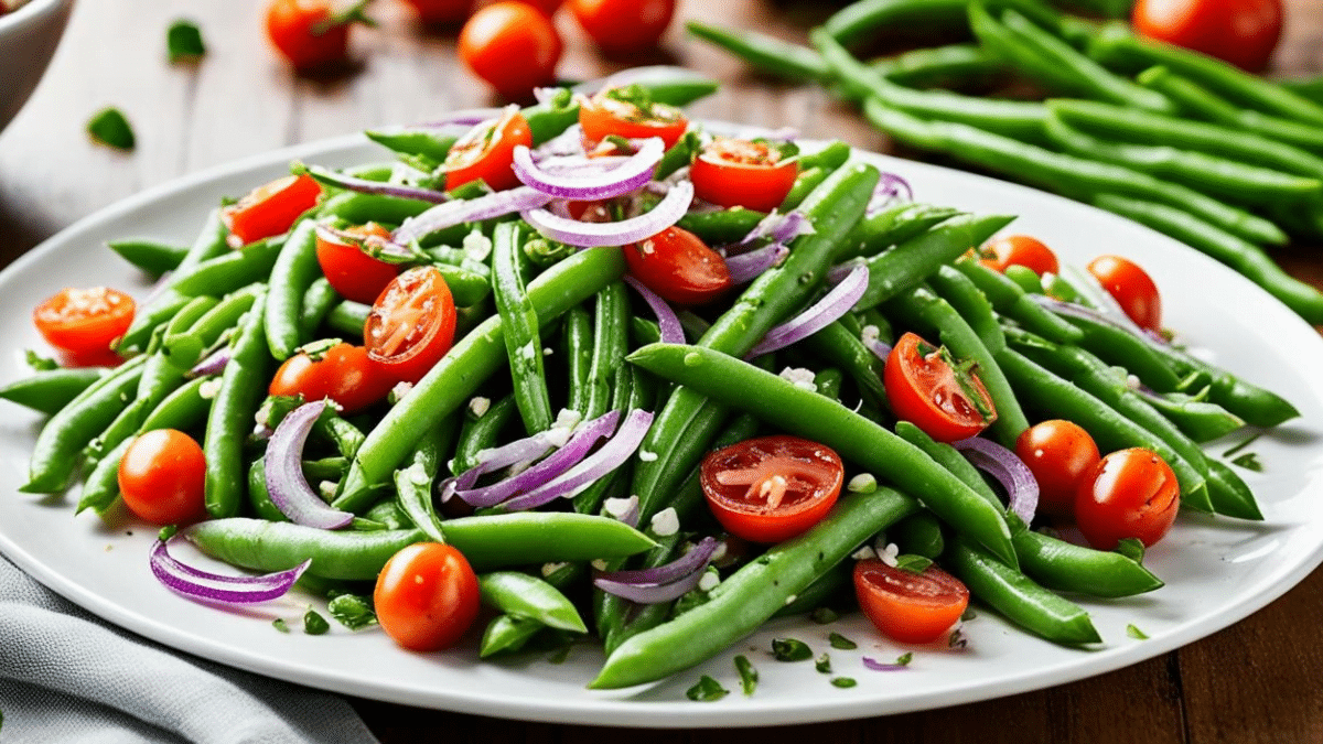 salade haricots verts