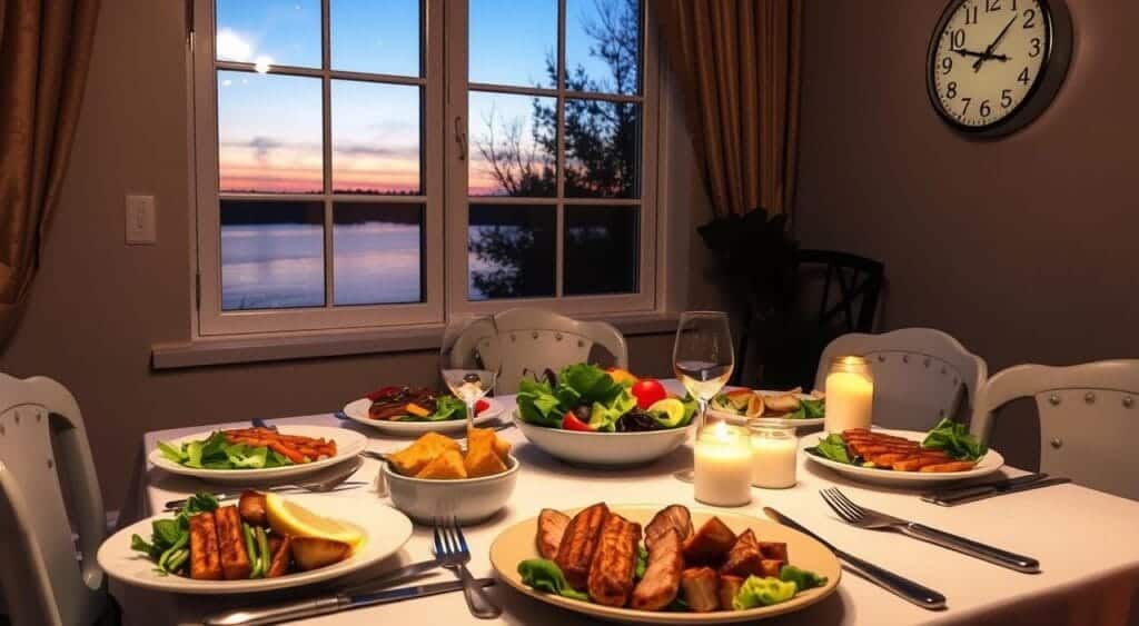 L'horaire idéal pour le repas du soir