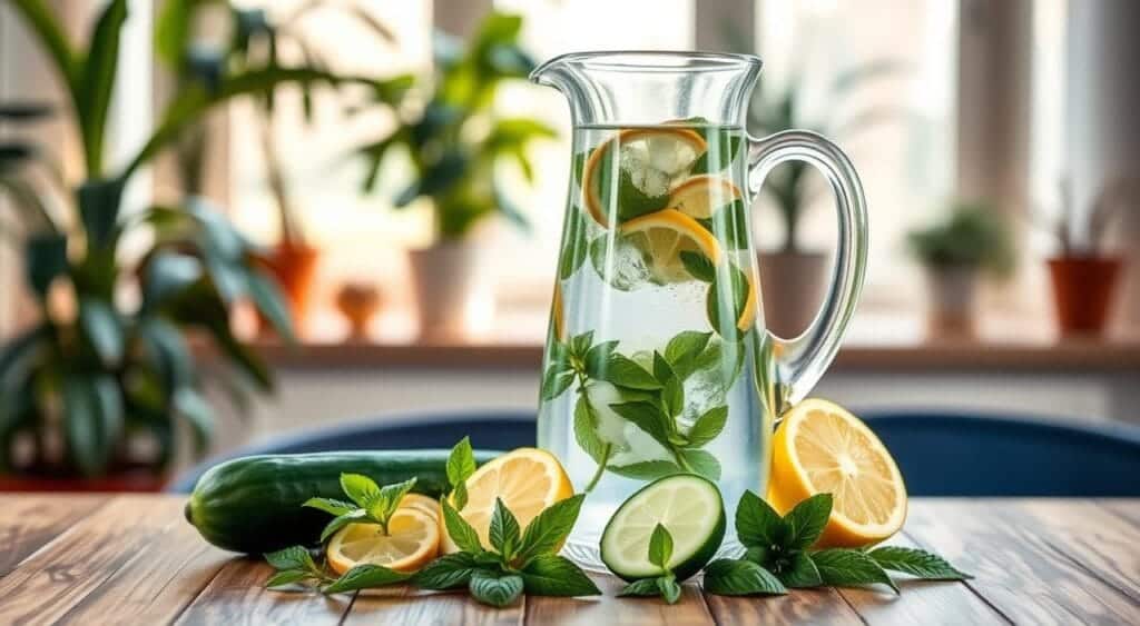 Hydratation et détox