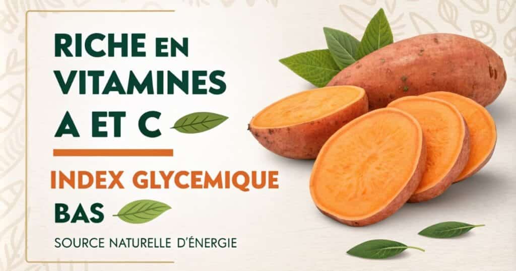Bienfaits de la Patate Douce