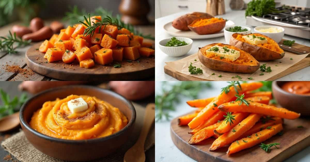 recette patate douce