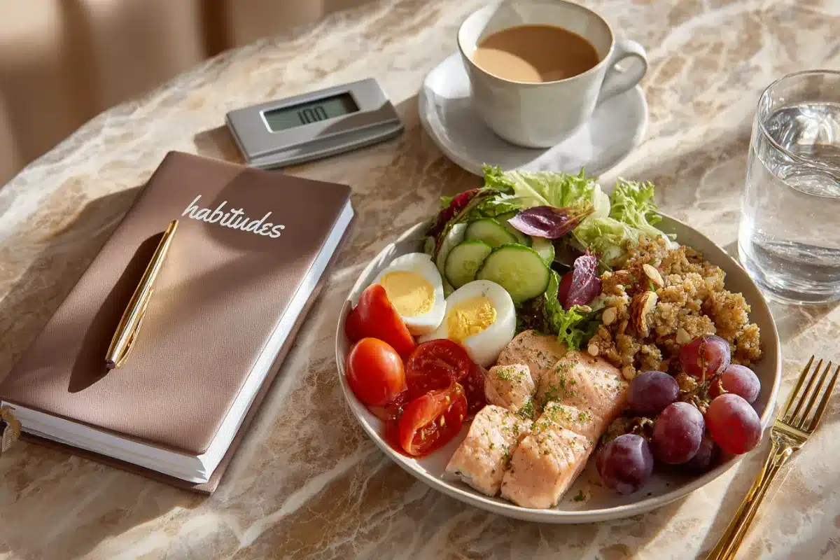 erreurs qui empêchent de maigrir avec assiette équilibrée