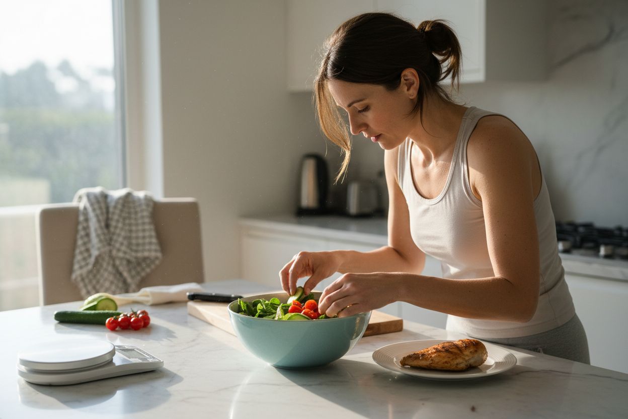 Méthode de 1000 calories par jour perte de poids efficace et équilibrée avec suivi des macro-nutriments.