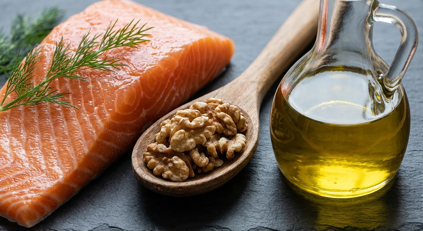 Assiette équilibrée riche en nutriments essentiels et féculents complets pour un rééquilibrage alimentaire.