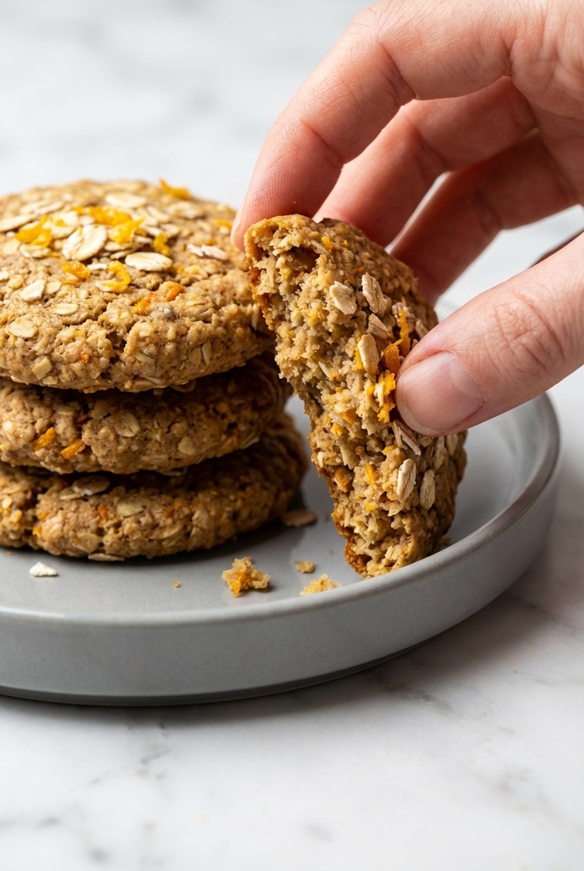 Pâte de la recette biscuit flocon d'avoine minceur riche en fibres avant la cuisson au four.